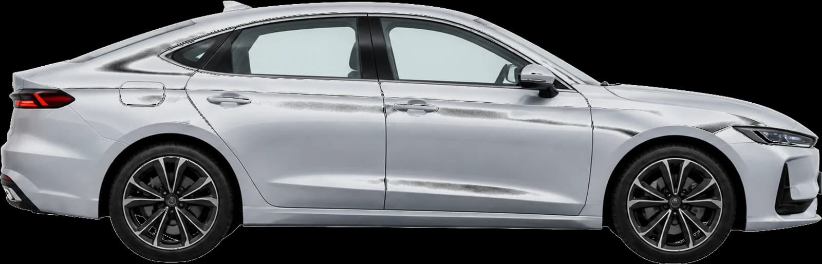 Silver vehicle